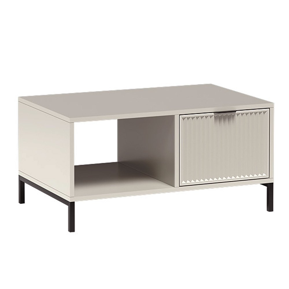 STYLES k | obdélníkový konferenční stolek LS-6 | 90x58 cm | 3D povrch | kašmír