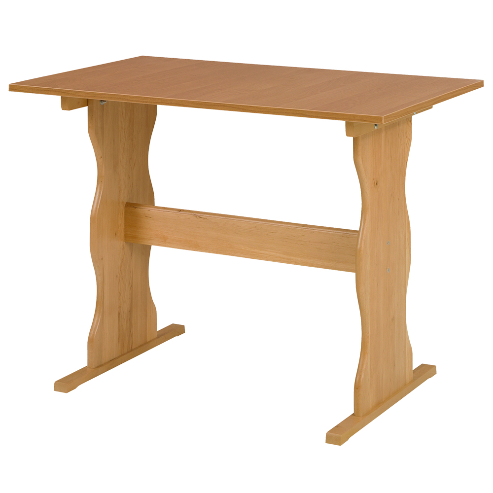 Rohový jídelní set | rohová lavice + stůl + 2x taburet | olše | hnědá látka s EASY CLEAN úpravou