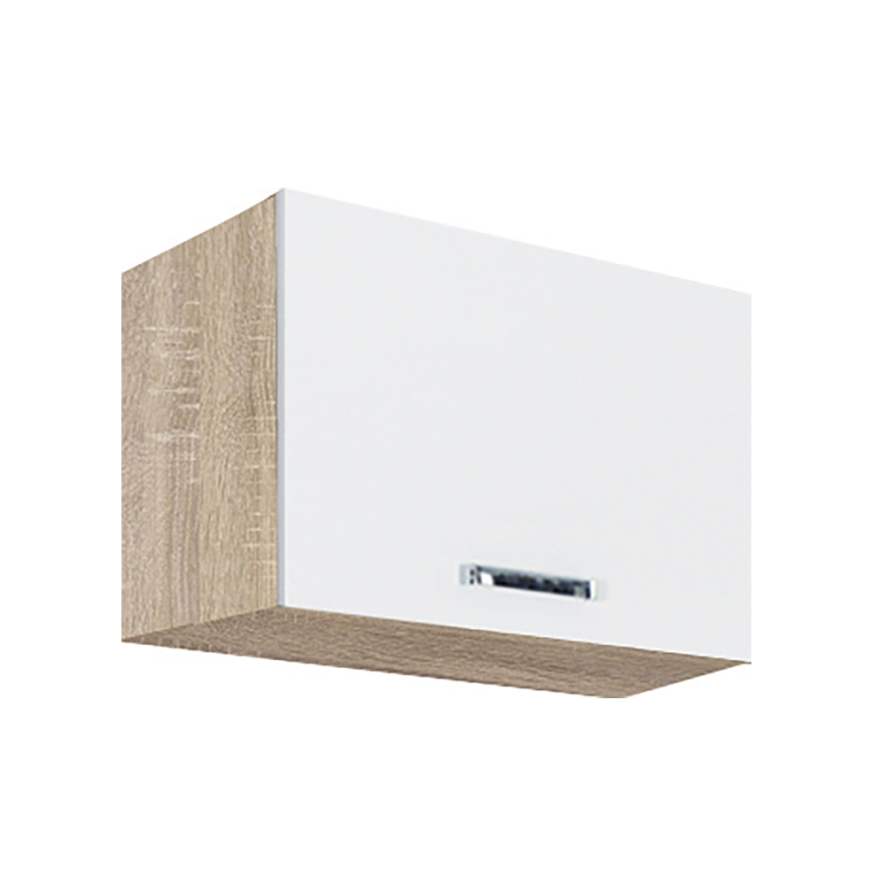 PREMIO sc | horní skříňka PRE-35G výklopná | 50 cm | sonoma/bílá lesk