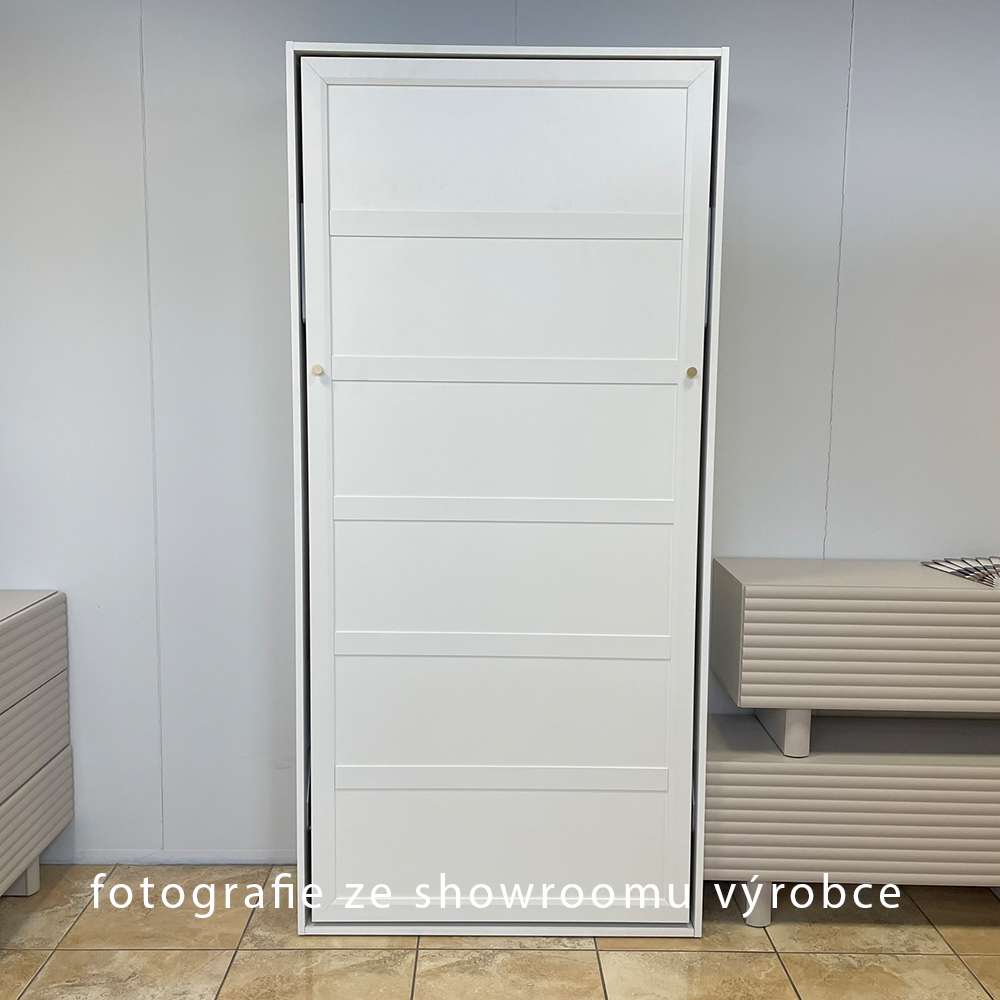 Zrcadlo s LED osvětlením REL LS | 89,8 cm | bílá | lamino o síle 18 mm