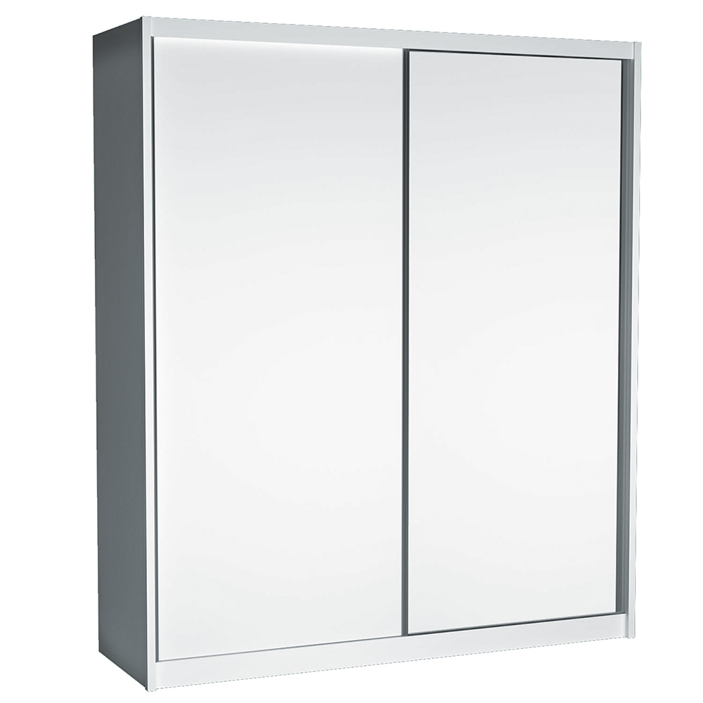 Šatní skříň MACI | 208 cm | bez zrcadla | bílá