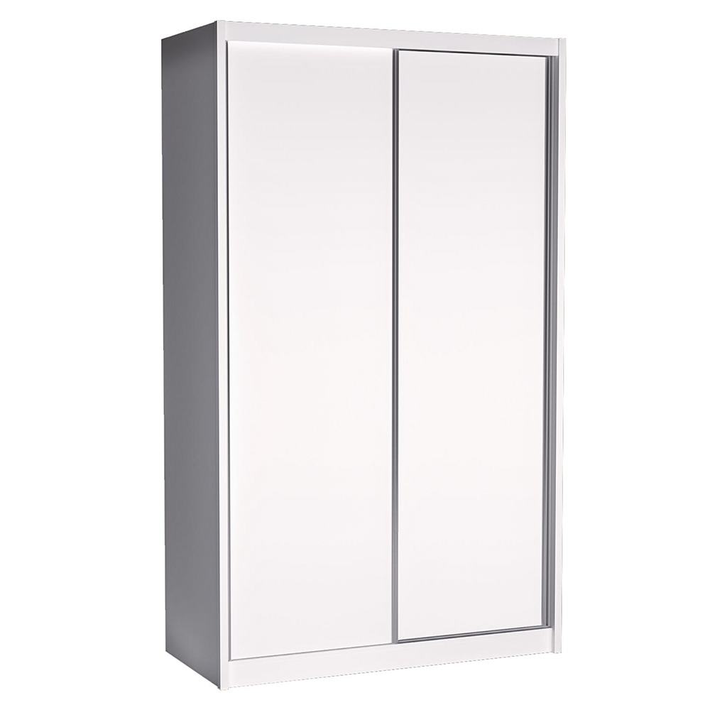 Šatní skříň KAROK | 143 cm | bez zrcadla | bílá