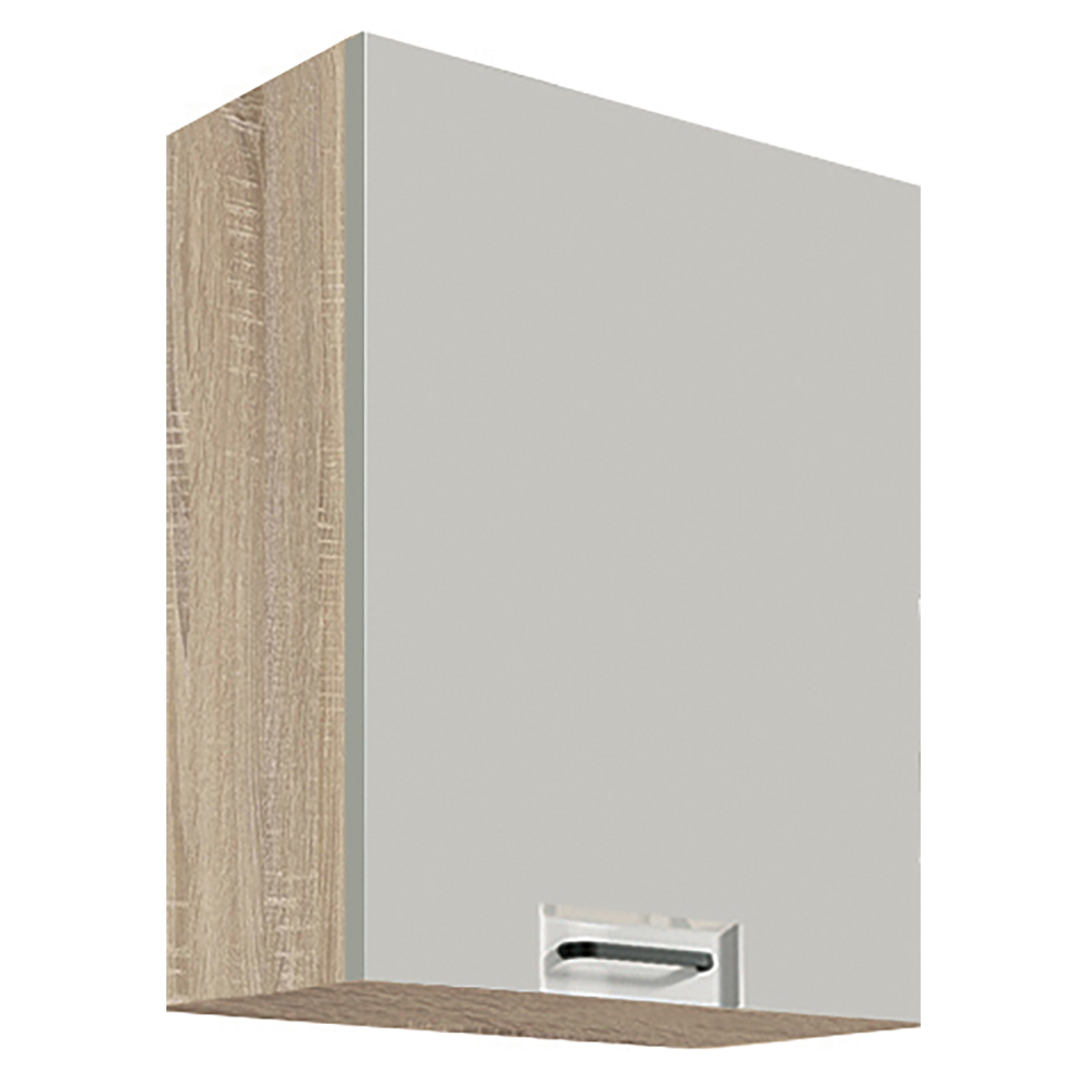 FAVORIT s | horní skříňka FL-33G policová | 50 cm | šedá lesk | VÝBĚR KORPUSU