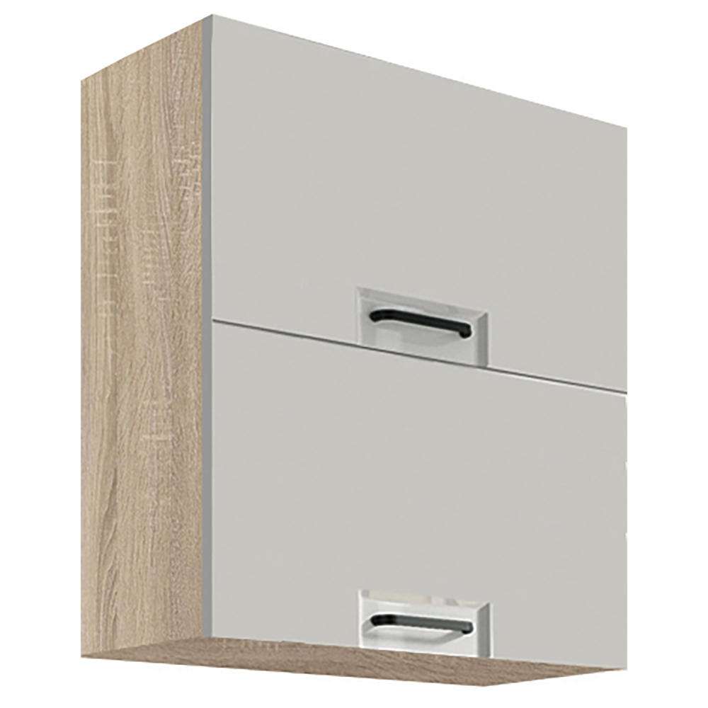 FAVORIT s | horní skříňka FL-47G výklopná | 60 cm | šedá lesk | VÝBĚR KORPUSU a KOVÁNÍ