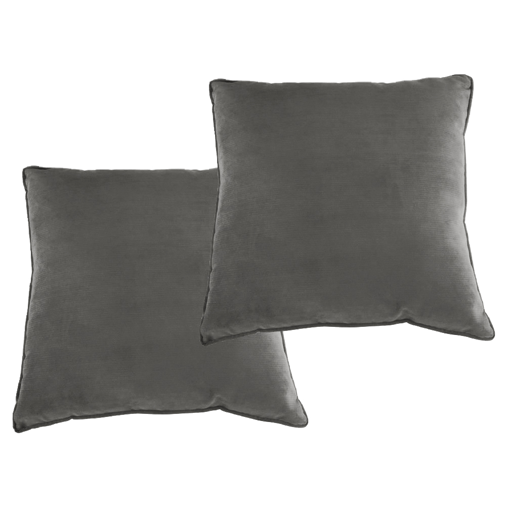 2x polštář COOL | 40x40 cm | šedá 14