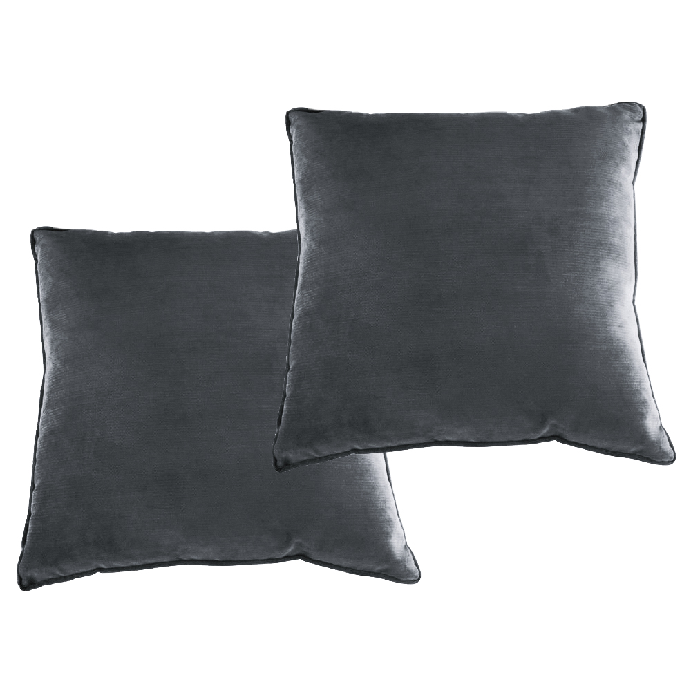 2x polštář COOL | 40x40 cm | šedá 97