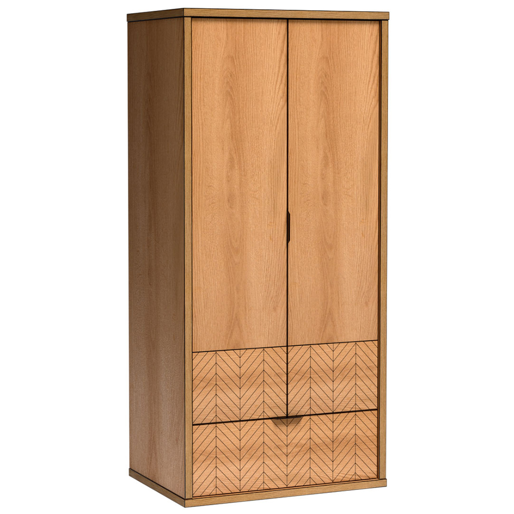 FONTI | šatní skříň F-1 | 86,5 cm | dub karamel