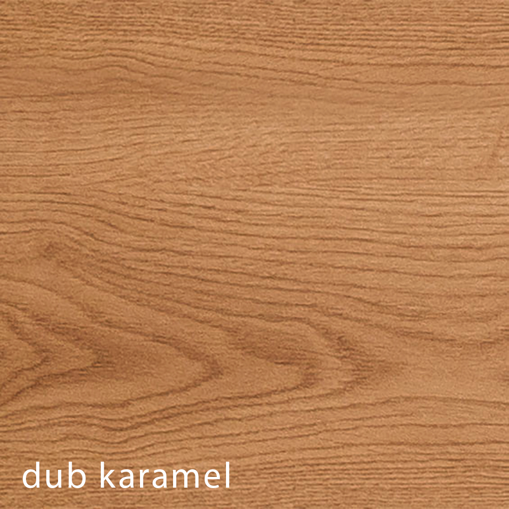 FONTI | psací stůl F-14 | 120 cm | dub karamel | s výsuvem na klávesnici