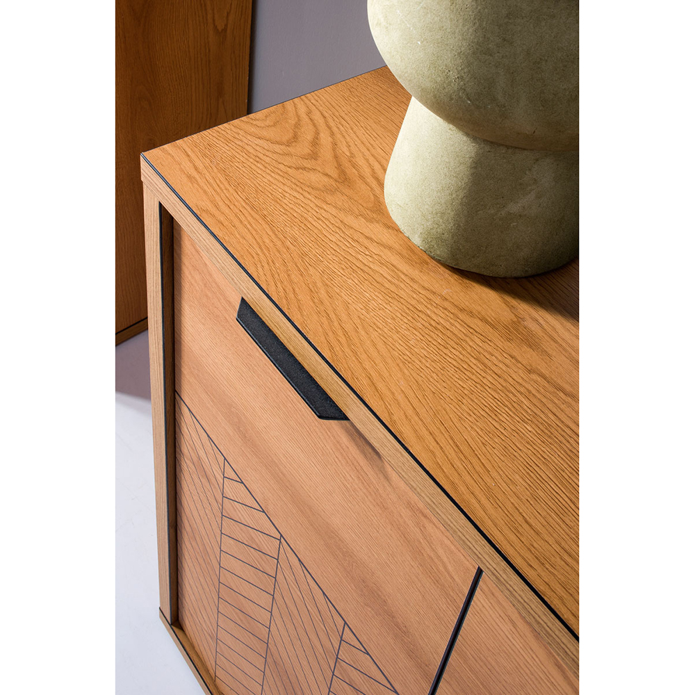 FONTI | konferenční stolek F-8 | 120x60x45,5 cm | dub karamel | lamino 32 mm