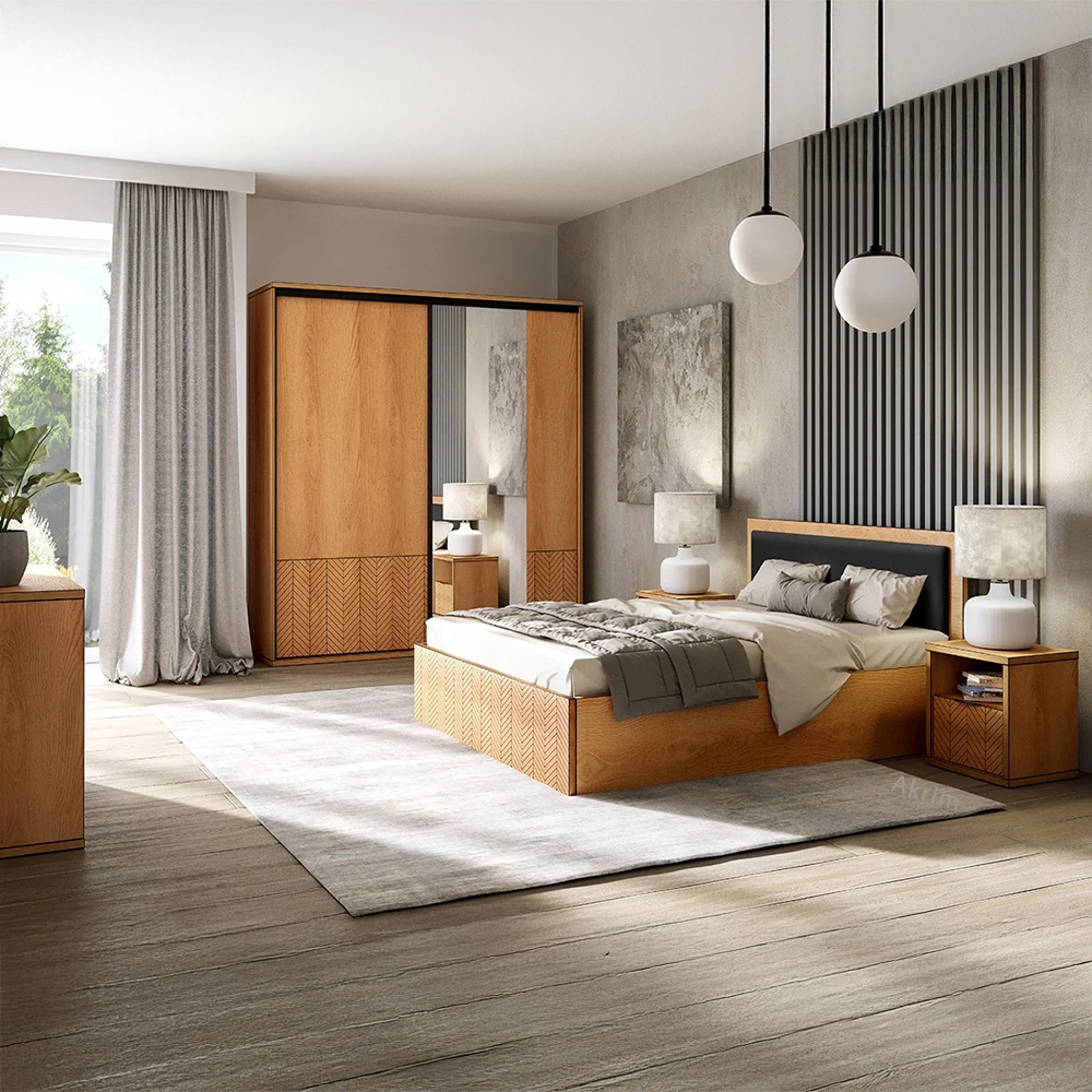 FONTI | TV stolek F-7 | 117,5 cm | dub karamel