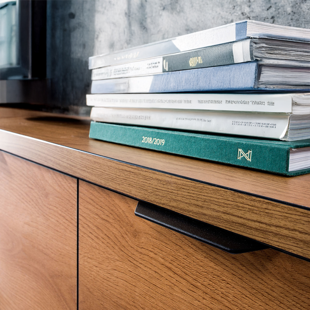 FONTI | komoda F-4 + kovové nohy 12 cm | 158 cm | dub karamel