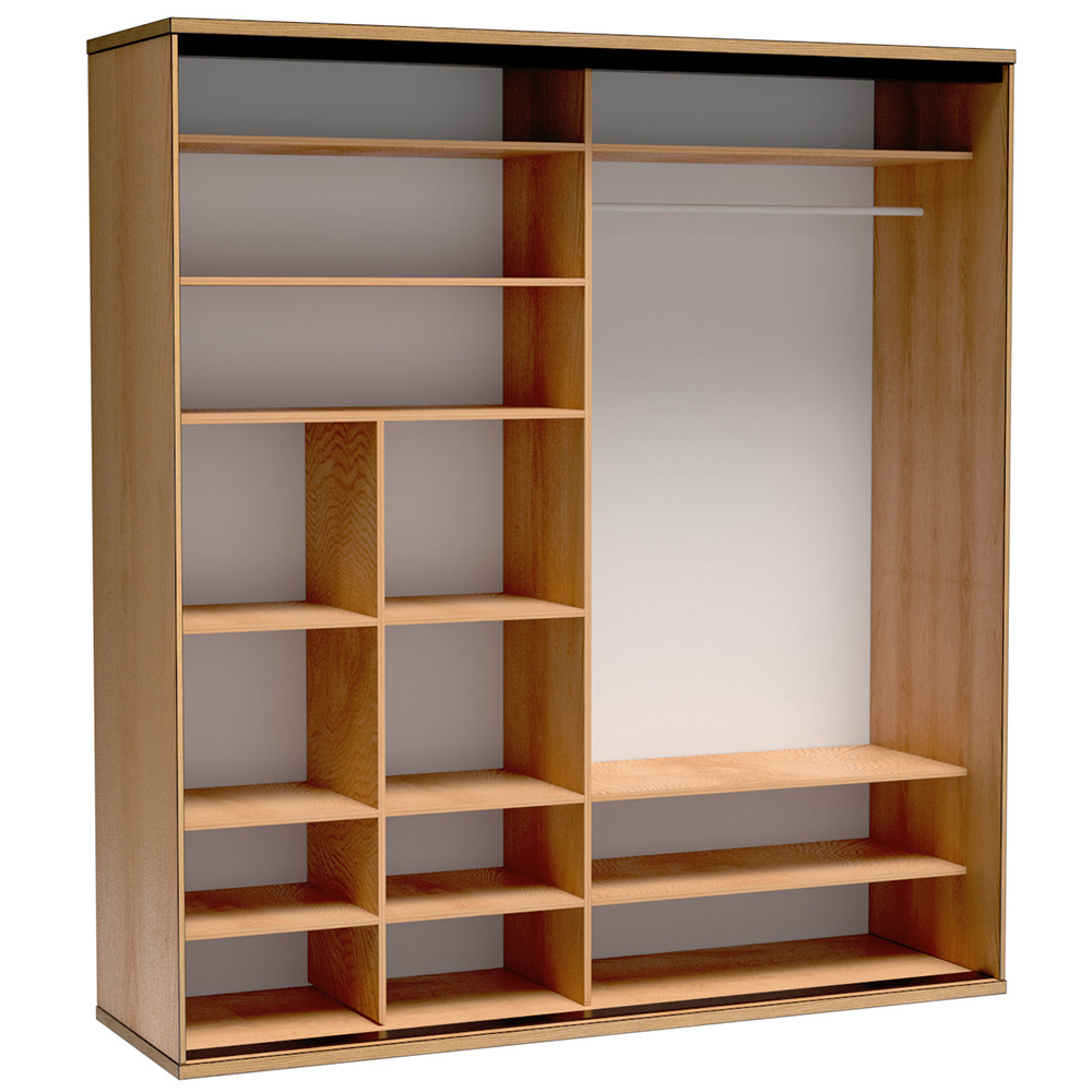 Ložnice FONTI | sestava 4 díly | dub karamel