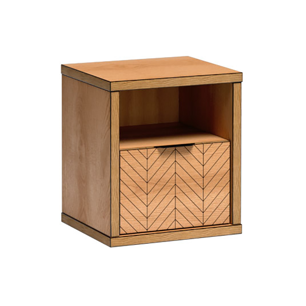 Ložnice FONTI | sestava 4 díly | dub karamel