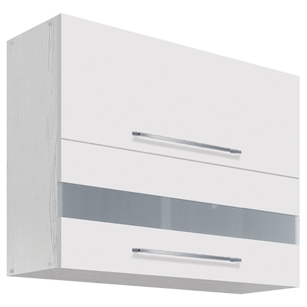 CREATIVA se | horní skříňka výklopná CRE-42G | 90 cm | VÝBĚR KORPUSU a KOVÁNÍ | bílá lesk