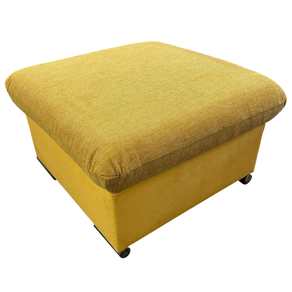 Taburet COOL | 68x68x42 cm | bez úložného prostoru | žlutá 07/08