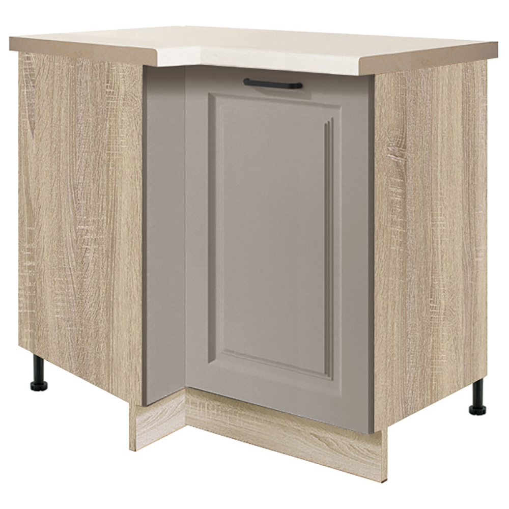 SMART s | dolní skříňka SC-14D rohová | 70x100 cm | VÝBĚR KORPUSU | šedá mat