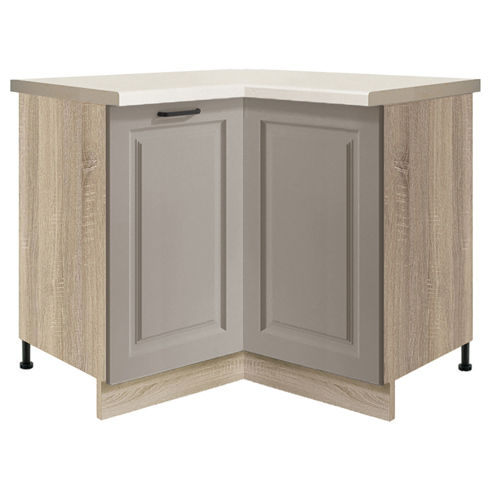 SMART s | dolní skříňka SC-16D rohová | 90x90 cm | VÝBĚR KORPUSU | šedá mat