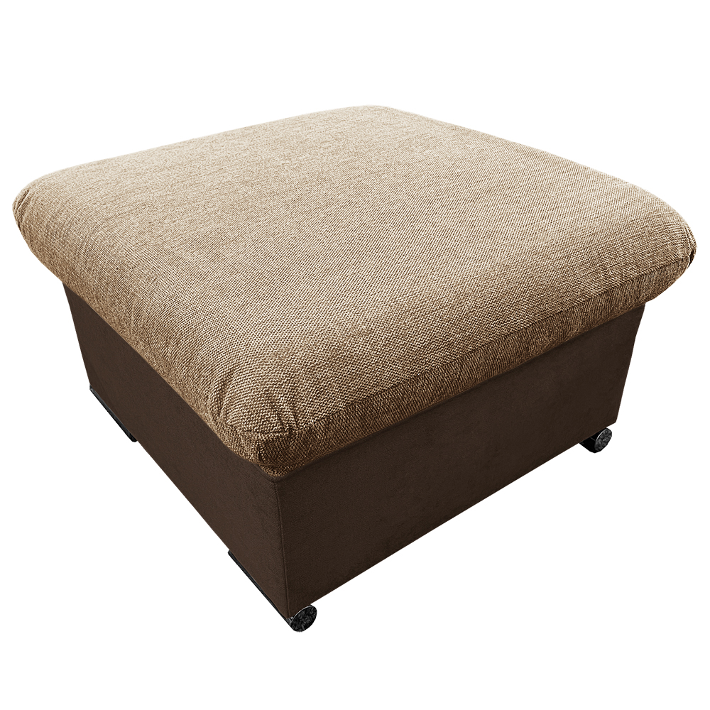 Taburet COOL | 68x68x42 cm | bez úložného prostoru | hnědá 04/68