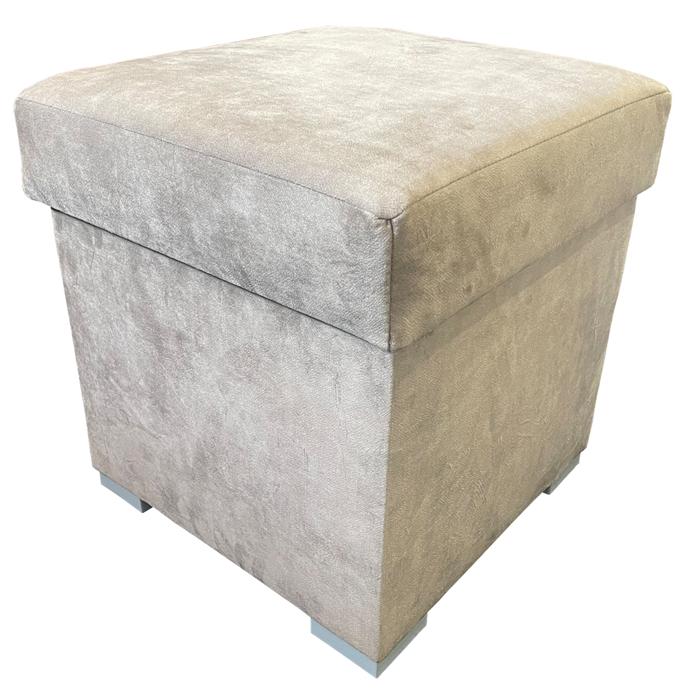 Taburet BOSTON | 45x45x48 cm | VÝBĚR TKANIN