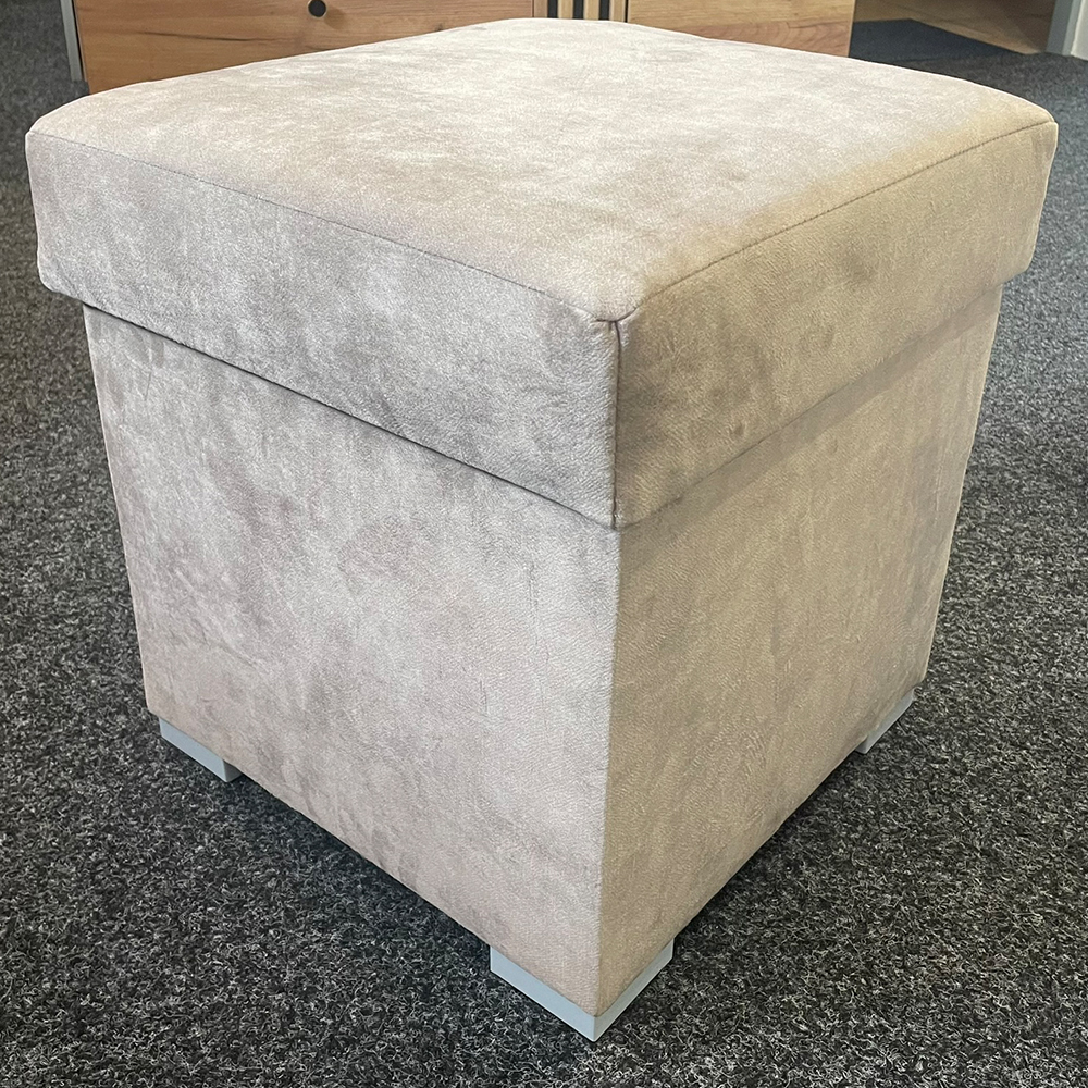 Taburet BOSTON | 45x45x48 cm | VÝBĚR TKANIN