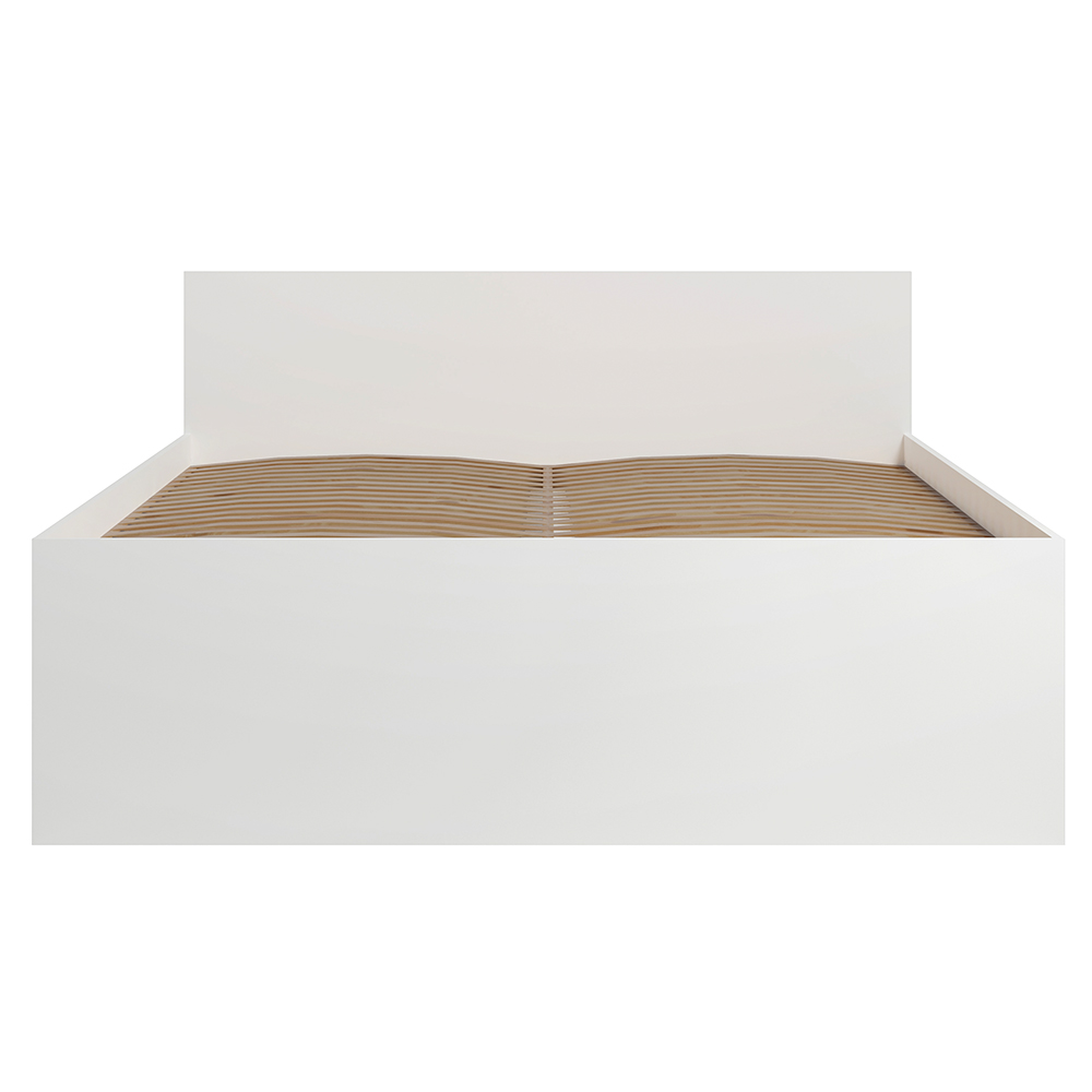 MAXIONE b | postel dvoulůžko | 160x200 cm | s roštem | bílá mat