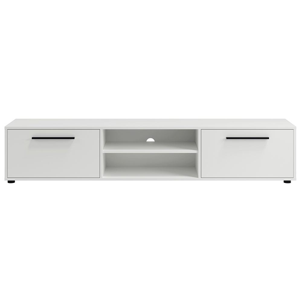 MAXIONE b | TV stolek RTV190 MX-10 | 190 cm | bílá mat