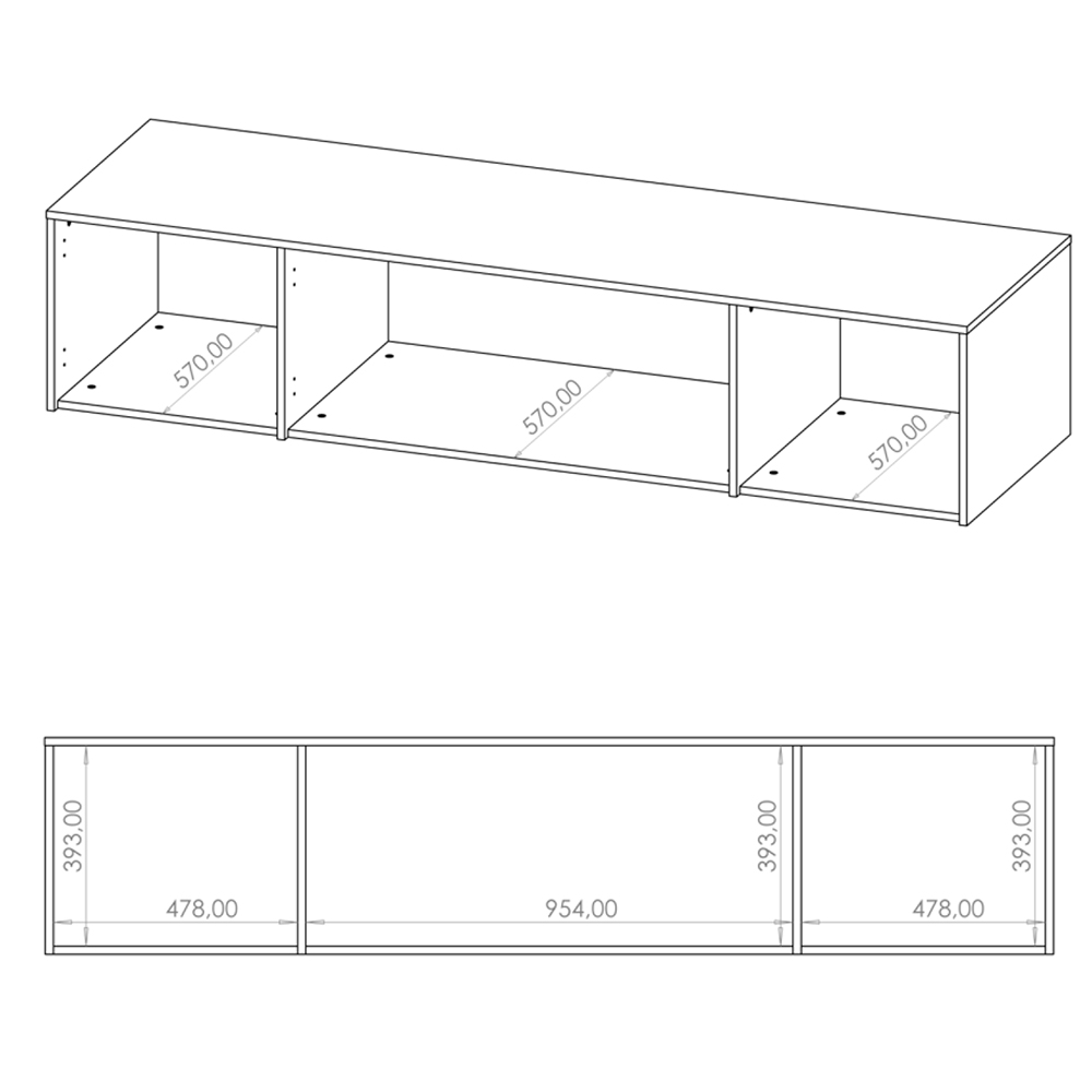 MAXIONE c | nástavec 4D MX-06 | 197,6 cm | černá mat