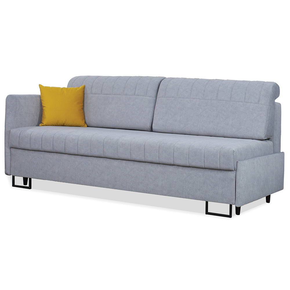 Pohovka ZUZA | 211 cm | LEVÁ | rozkládací + úložný prostor | velká spací plocha 149x197 cm | VÝBĚR TKANIN