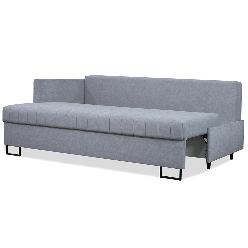 Pohovka ZUZA | 211 cm | LEVÁ | rozkládací + úložný prostor | velká spací plocha 149x197 cm | VÝBĚR TKANIN