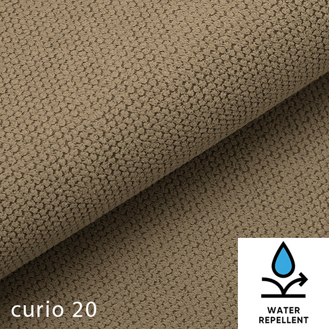 Sedací souprava GRECO MINI | 278x185 cm | PRAVÁ | 20 středně hnědá WATER REPELLENT | rozkládací + úložný prostor