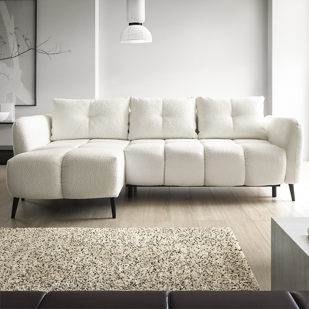 Sedací souprava APOLLO | 150x250 cm | rozkládací + s úložný prostorem | VÝBĚR TKANIN