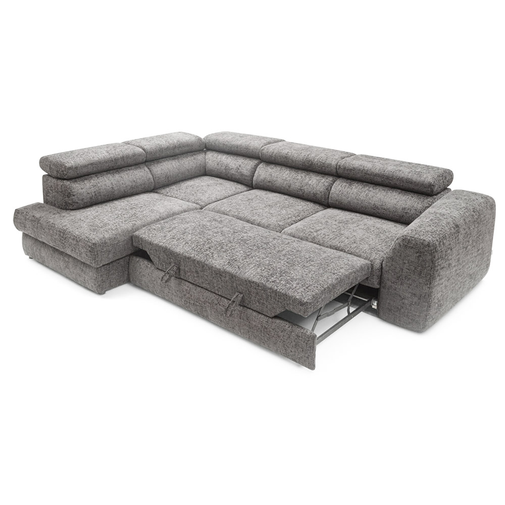 Sedací souprava BLUVEL II | 207x285 cm | rozkládací + s úložný prostorem | VÝBĚR TKANIN