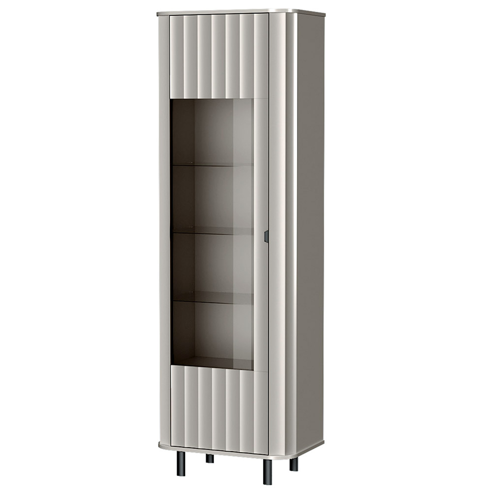 NOVADO s | vitrína NO-4 | 65,3 cm | světle šedá