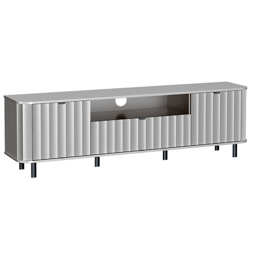 NOVADO s | TV stolek NO-5 | 196 cm | světle šedá