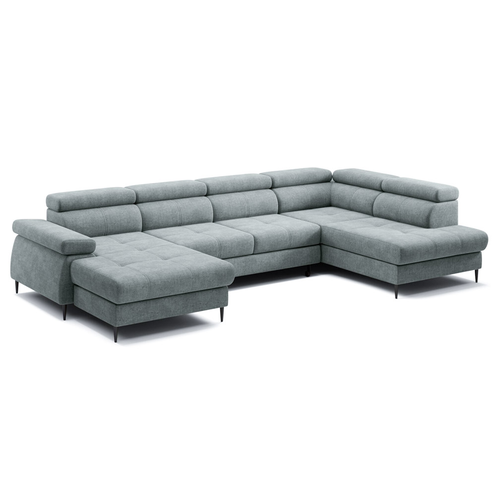 Sedací souprava CORDOBA III | 175x346x203 cm | rozkládací + 2x úložný prostor | VÝBĚR TKANIN