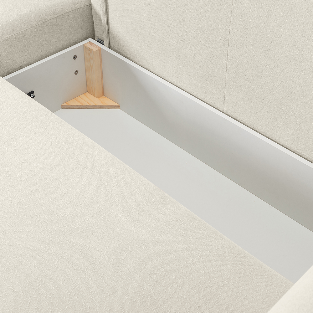 Sedací souprava ALLORA | 177x257 cm | rozkládací + úložný prostor | VÝBĚR TKANIN