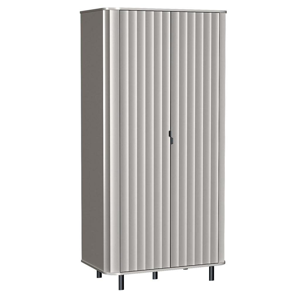 NOVADO s | šatní skříň NO-8 | 98 cm | světle šedá