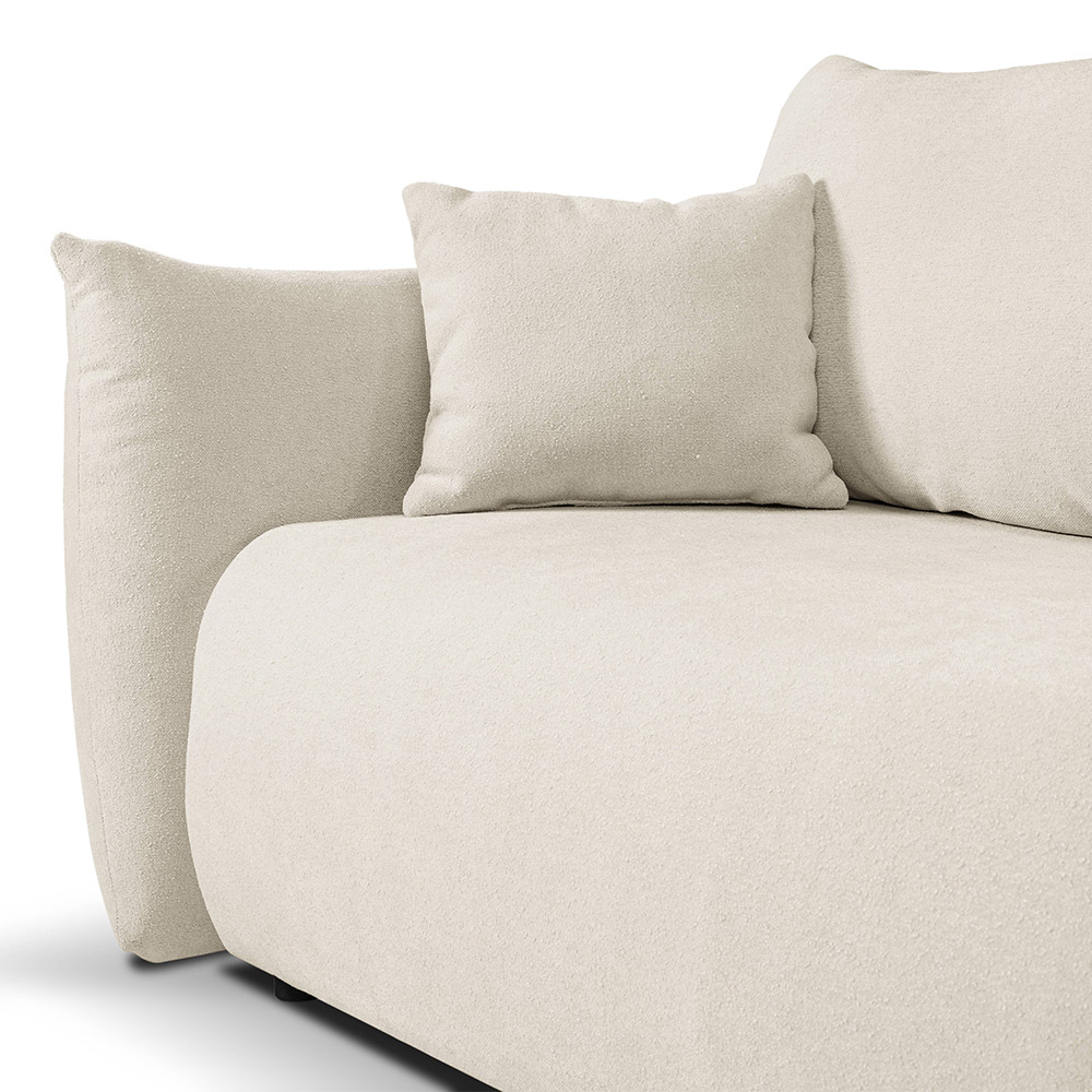 Pohovka ALLORA | 240 cm | rozkládací + úložný prostor | VÝBĚR TKANIN