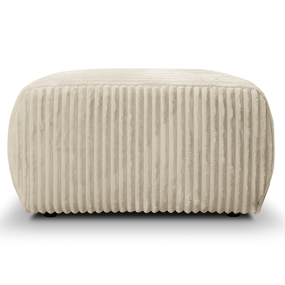 Taburet ALLORA | 82x75 cm | obdélníkový | bez úložného prostoru | VÝBĚR TKANIN