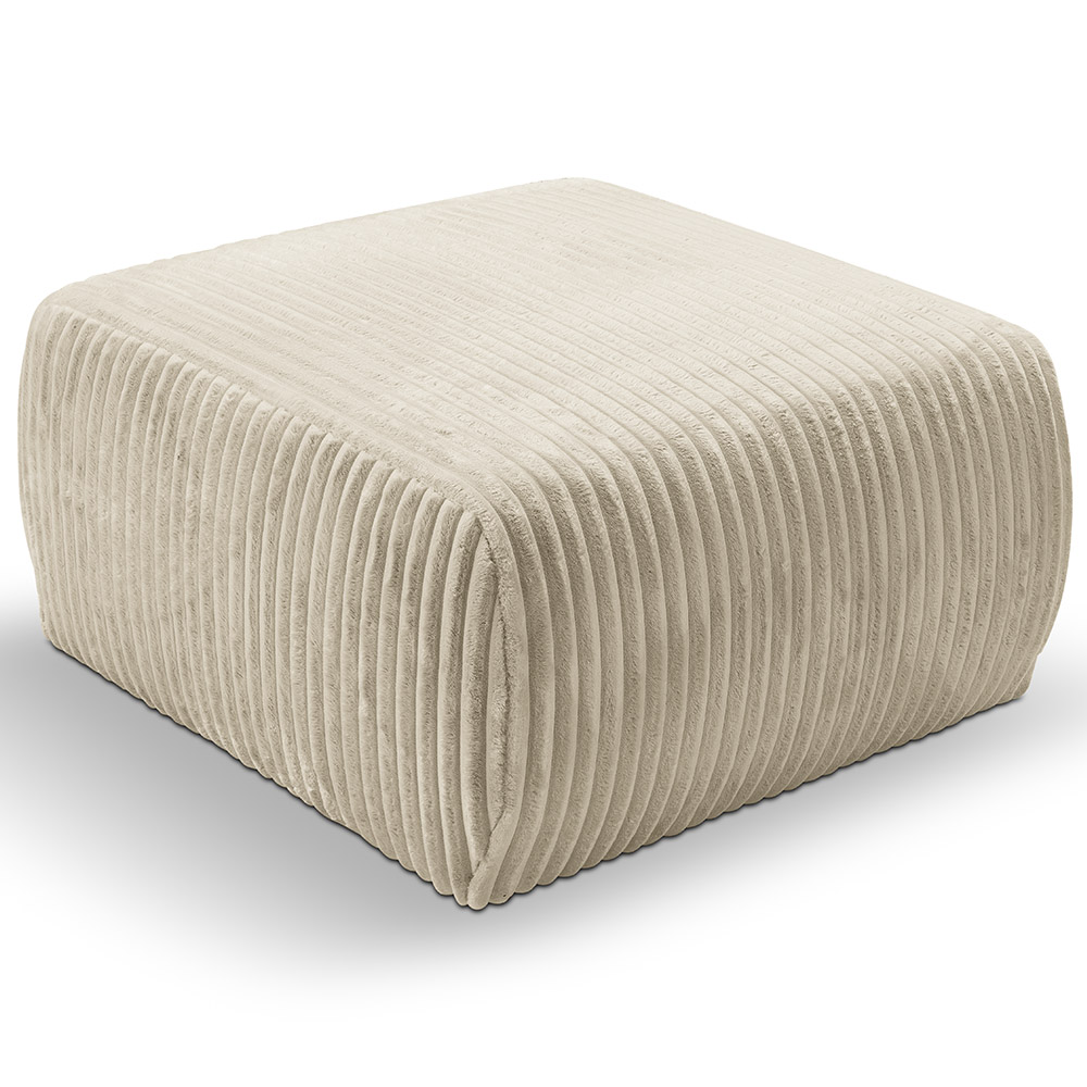 Taburet ALLORA | 82x75 cm | obdélníkový | bez úložného prostoru | VÝBĚR TKANIN