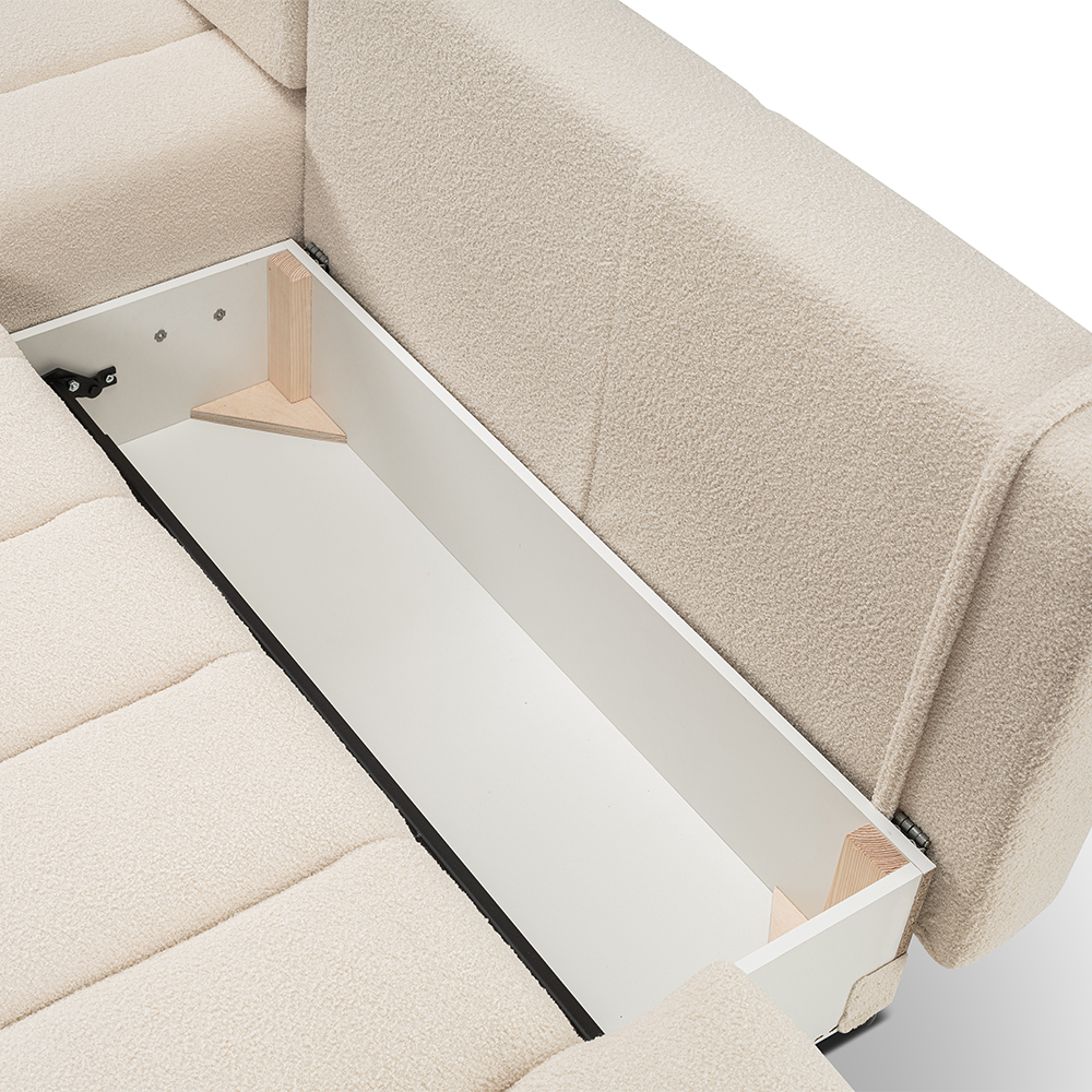 Sedací souprava BALOO | 276x176 cm | rozkládací + úložný prostor | VÝBĚR TKANIN