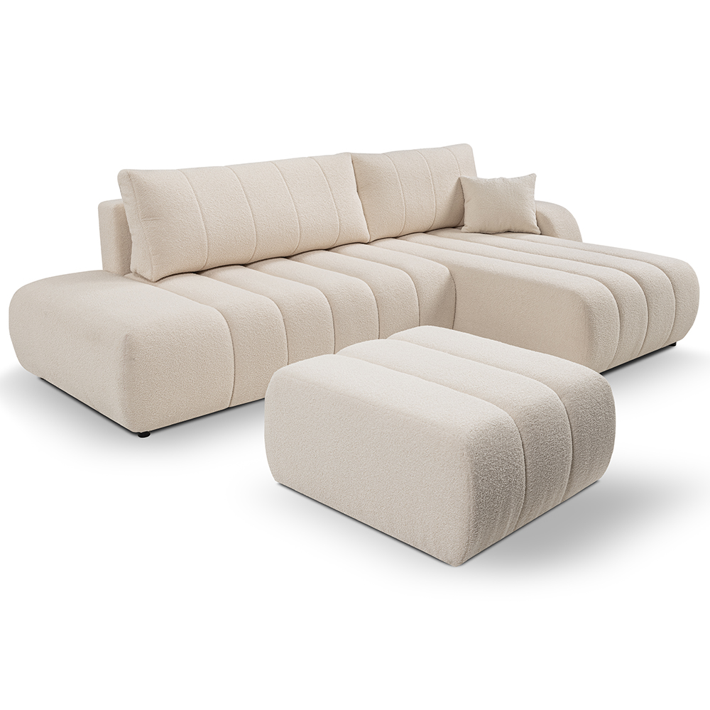 Sedací souprava BALOO | 276x176 cm | rozkládací + úložný prostor | VÝBĚR TKANIN