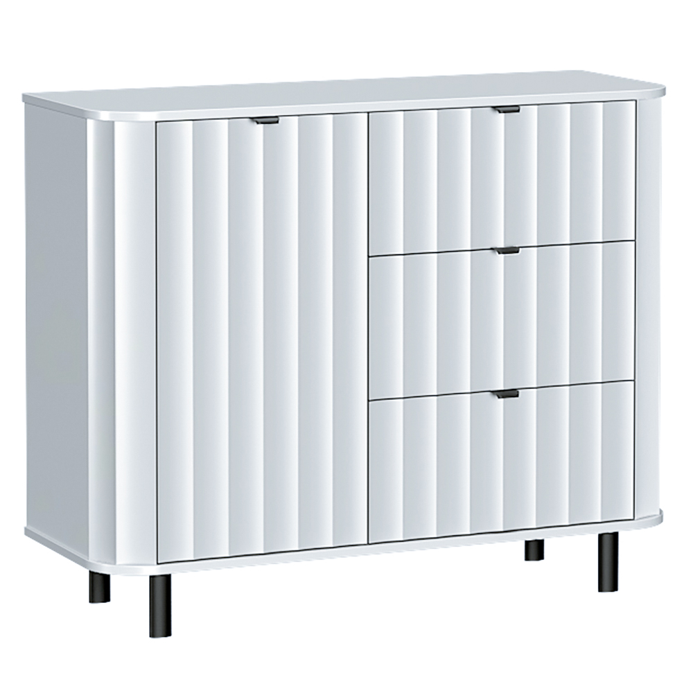 NOVADO b | komoda NO-3 | 111 cm | bílá