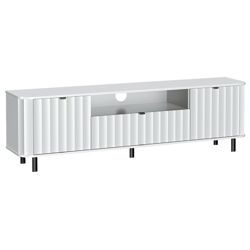 NOVADO b | TV stolek NO-5 | 196 cm | bílá