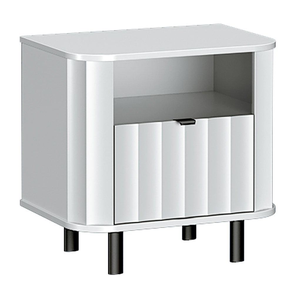 NOVADO b | noční stolek NO-7 | 58,6 cm | bílá