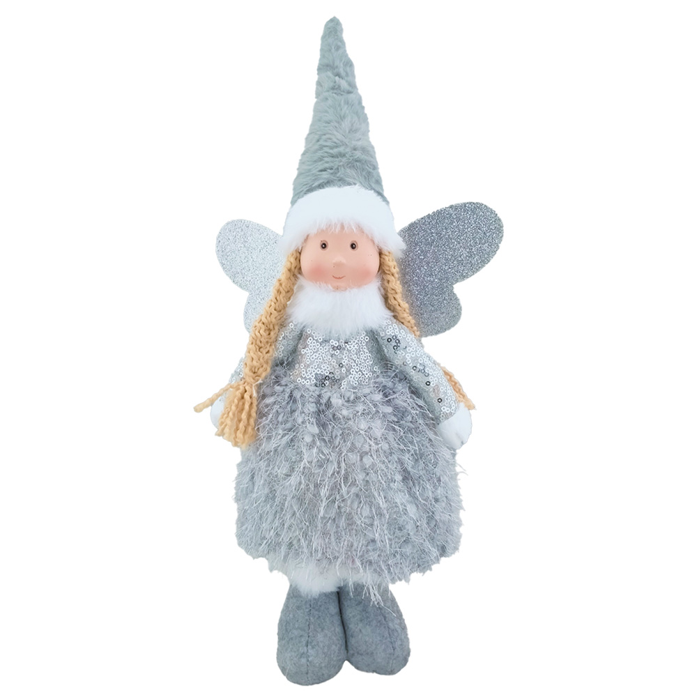 DÁREK | andílek | šedá | 45 cm