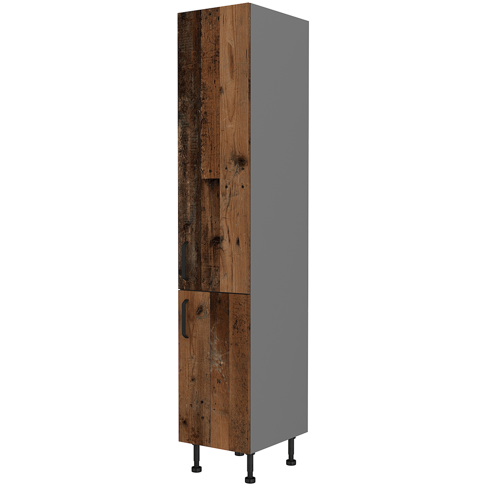 OLD STYLE | kuchyňská linka 170 x 240 cm | old style/antracit