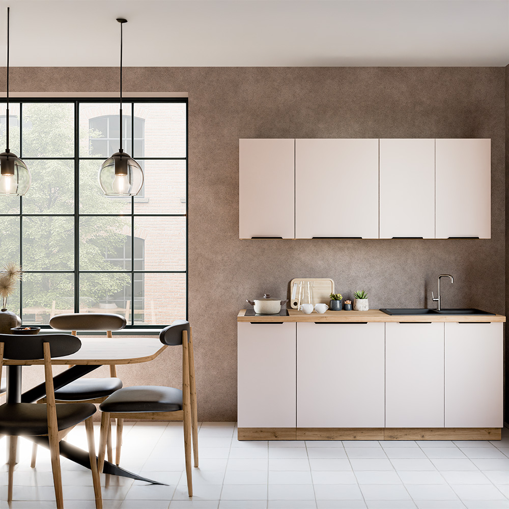 Kuchyňská linka SOLEA  | 180 cm | artisan/kašmír | VÝBĚR ÚCHYTŮ
