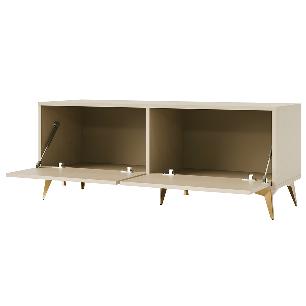 TOKYO 1 b | TV stolek RTV 302 | 120,6 cm | béžová/zlatá