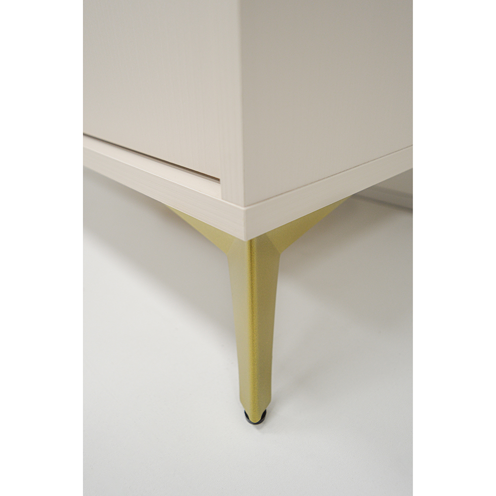 TOKYO 1 b | komoda 827 | 124,5 cm | béžová/zlatá